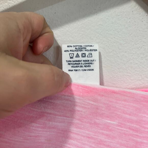 Victoria’s Secret PINK Stripe Long Sleeve Top Y2K Size M - Picture 3 of 7